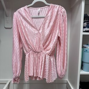Pink Boutique Peplum Top